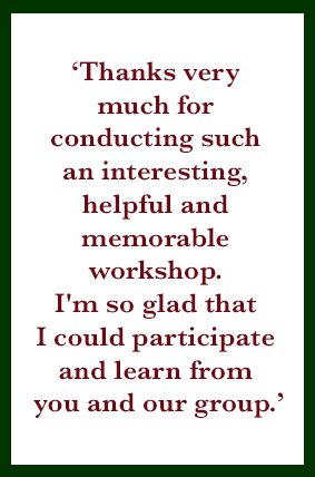 Workshop Feedback